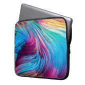 Farbe in Serie. Hintergrund Laptopschutzhülle (Vorderseite Links)