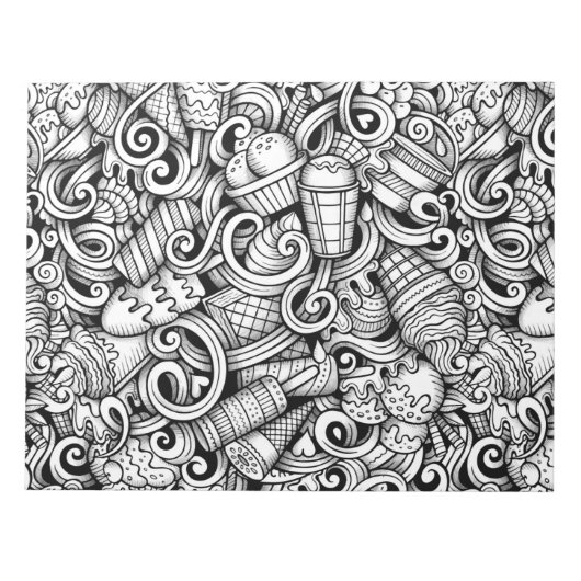 Farbe ist groß notizblock (Vorderseite)