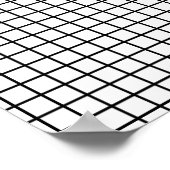 FARBE IT addictive SQUARS / carrée addictant Poster (Ecke)