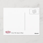 Farbe! Jesus & Mary Postkarte (Rückseite)