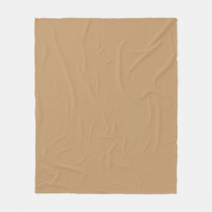 Farbe: Kamelbraun / Tan Fleecedecke