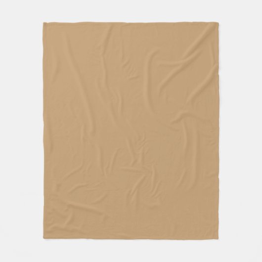 Farbe: Kamelbraun / Tan Fleecedecke (Vorderseite)