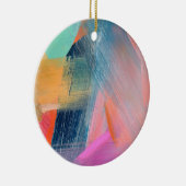 Farbe Kariert Keramik Ornament (Rechts)