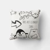 Farbe & Kuddle Tierkissen Kissen (Rückseite)