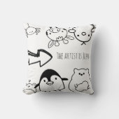 Farbe & Kuddle Tierkissen Kissen (Vorderseite)