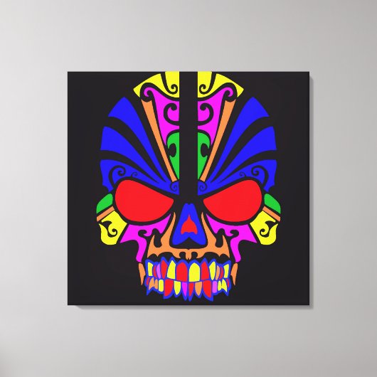 Farbe Leinwanddruck (Vorderseite)