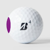 Farbe lila golfball (Logo)