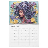 Farbe Lila Inspiriert Kalender 2024 (Feb 2026)