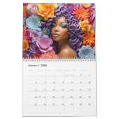 Farbe Lila Inspiriert Kalender 2024 (Jan 2026)