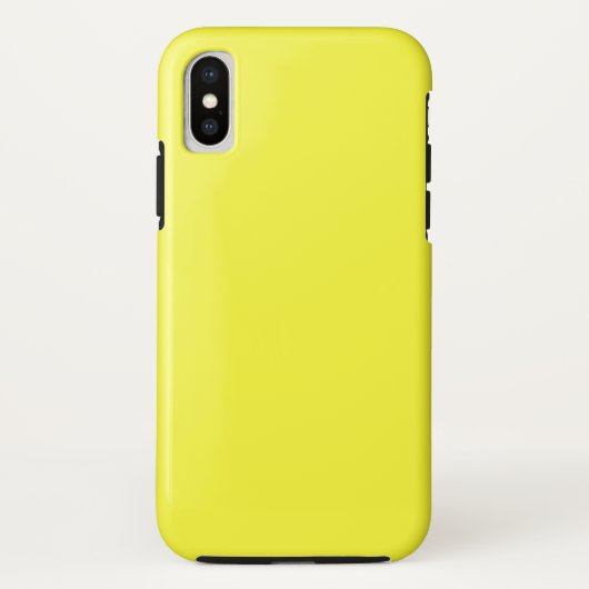 Farbe maximal gelb Case-Mate iPhone hülle (Rückseite)