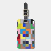FARBE Maze : Happy Graphics Gepäckanhänger (Vorderseite vertikal)