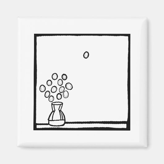 FARBE ME BUBBLE GUM GRAPEN BOUQUET MAGNET (Vorne)