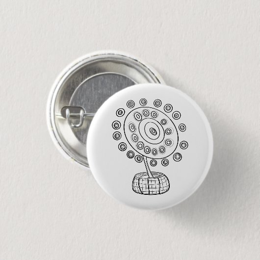 FARBE ME COSMIC BOUQUET BUTTON (Vorne & Hinten)