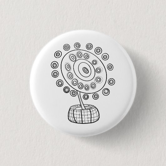 FARBE ME COSMIC BOUQUET BUTTON (Vorderseite)