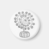 FARBE ME COSMIC BOUQUET MAGNET (Vorne)