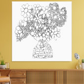 FARBE ME DAISY DREAMS BOUQUET LEINWANDDRUCK (Insitu (Wohnzimmer))