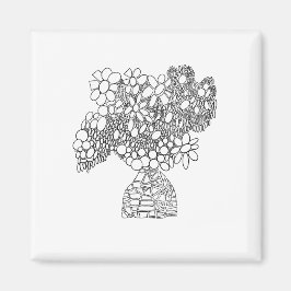 FARBE ME DAISY DREAMS BOUQUET MAGNET