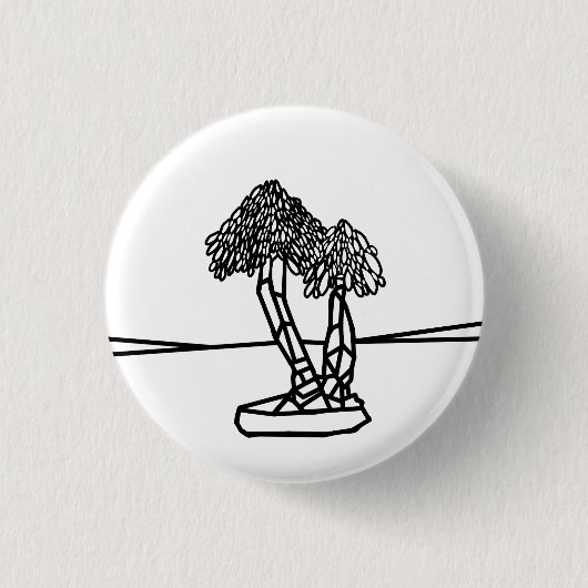 FARBE ME PALM BONSAI BUTTON (Vorderseite)
