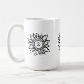FARBE ME PEACOCK MANDALA KAFFEETASSE (Links)