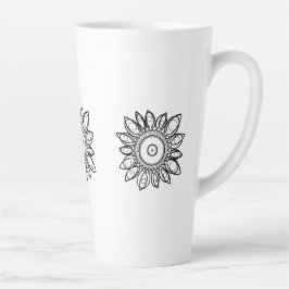 FARBE ME PEACOCK MANDALA MILCHTASSE
