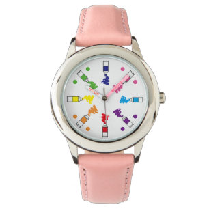 Farbe Mehr Armbanduhr