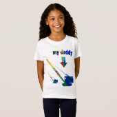 FARBE MEINE DADDY CRANE BETREIBER SCHWERE AUSRÜSTU T-Shirt (Vorne ganz)