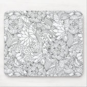 Färbe mich ein, bevor du botanische•Custom versche Mousepad (Vorne)