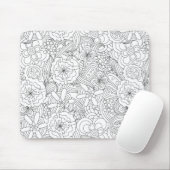 Färbe mich ein, bevor du Posey•Custom gibst Mousepad (Mit Mouse)