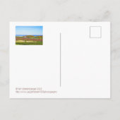 FARBE MICHIGAN (AUTUMNFARBEN) POSTKARTE (Rückseite)