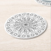 Farbe mir daisy Blume Untersetzer (Angewinkelt)