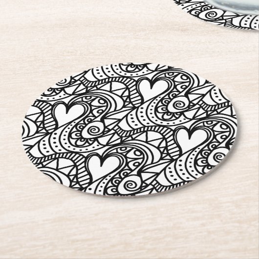 Farbe mir Herzklopfen Untersetzer (Angewinkelt)