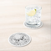 Farbe mir Natur Schmetterling Untersetzer (Vor Ort)