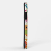 Farbe mit Blumen und Eule Case-Mate iPhone Hülle (Hinten/Rechts)