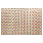 Farbe mit Blumen und Eule Stoff (Yard (91,4 cm))