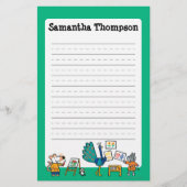 Farbe mit Maisy! Briefpapier (Vorderseite)