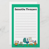 Farbe mit Maisy! Briefpapier (Vorne/Hinten)