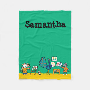 Farbe mit Maisy! Fleecedecke