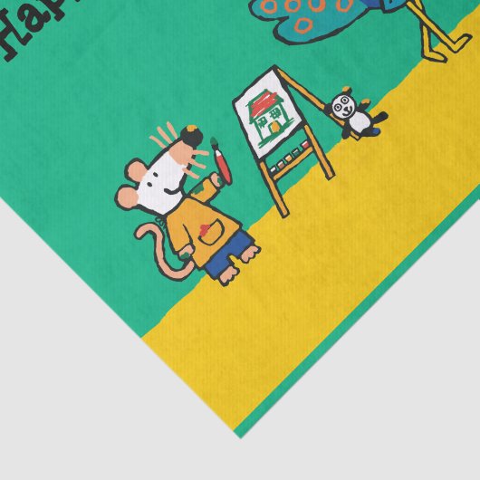 Farbe mit Maisy! Seidenpapier (Ausschnitt)