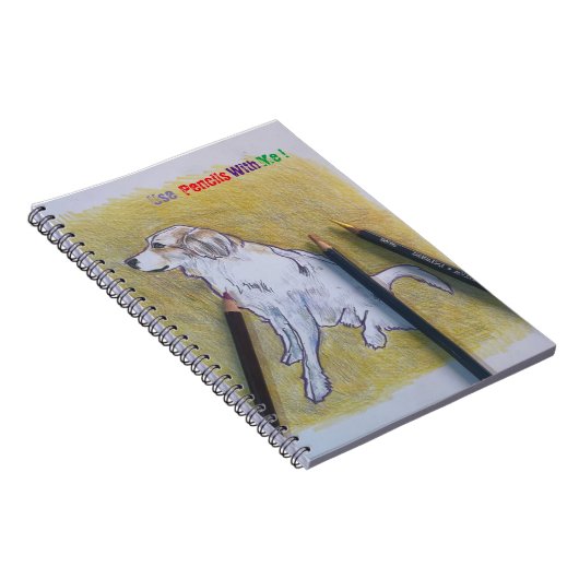 Farbe mit Me Pyrenäen-Notebook Notizblock (Rechte Seite)