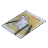 Farbe mit Me Pyrenäen-Notebook Notizblock (Linke Seite)