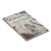 Farbe mit meiner Bassie Notizblock (Rechte Seite)