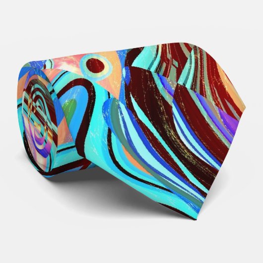 Farbe Mix 06 Krawatte (Gerollt)