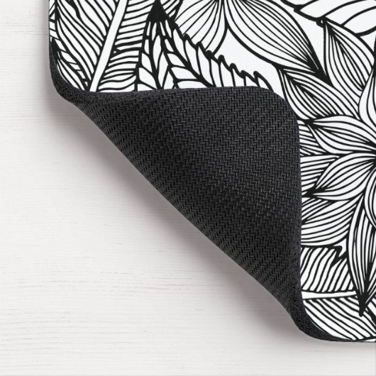 Farbe | Muster der tropischen Flucht Mousepad (Ecke)