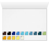 Farbe nach Zahlen: Die Starry Night Card (Innenansicht Horizontal (Unten))