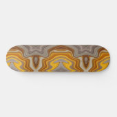 Farbe naranja con tonos de crudo skateboard (Horizontal)