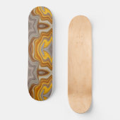 Farbe naranja con tonos de crudo skateboard (Vorderseite)