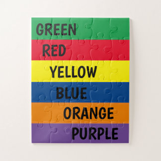 Farbe nennt 30 Stück Puzzle