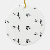 Farbe Neueste benutzerdefinierte TextLogo-Keramik- Keramik Ornament (Vorne)