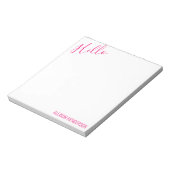 Farbe - Notepad für Block- und Skriptzuordnungen Notizblock (Rotiert)