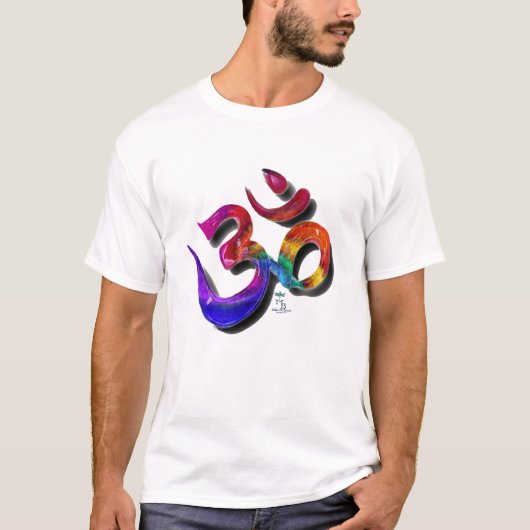 Farbe OMs 3D T-Shirt (Vorderseite)